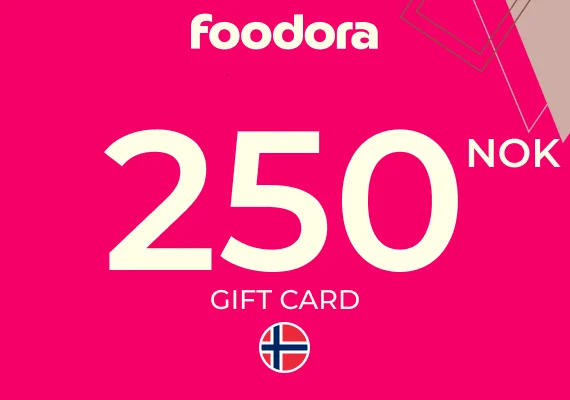 foodora Gift Card 250 NOK 