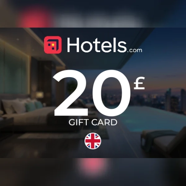Hotels.com Gift Card 20 Gbp Key - United Kingdom