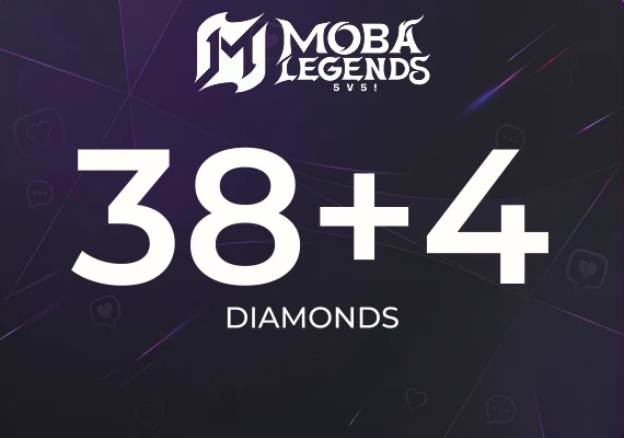 Moba Legends - 38 Diamonds + 4 Bonus
