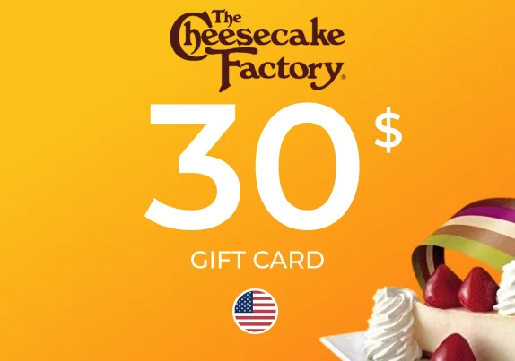 The Cheesecake Factory Gift Card 30 USD Key - UNITED STATES