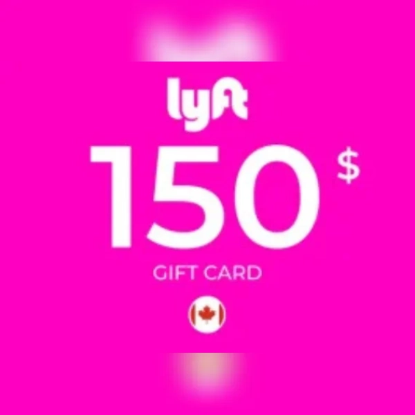 Lyft Gift Card 150 CAD Key - CANADA