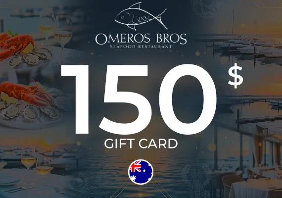 Omeros Bros Gift Card 150 AUD