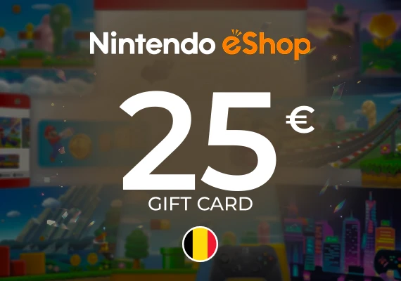 Nintendo eShop Digital Code Gift Card 25 EUR