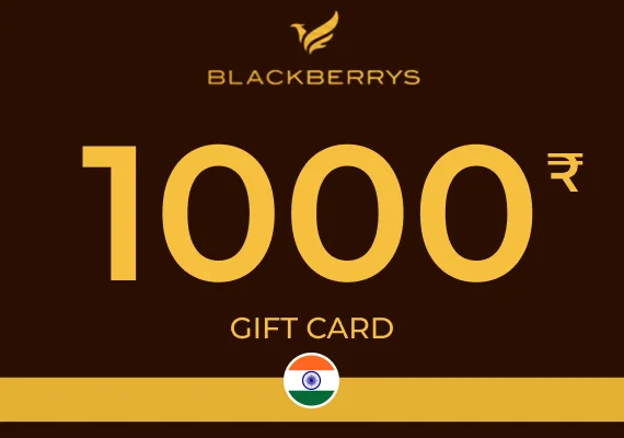 Blackberrys Gift Card 1000 INR
