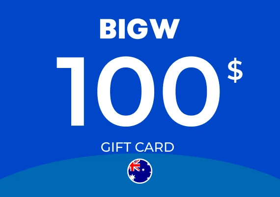 BIG W Gift Card 100 AUD