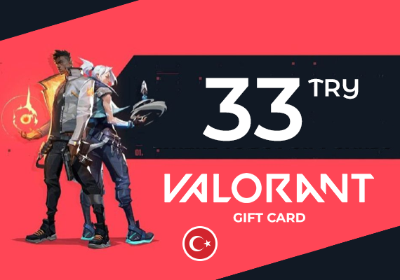 VALORANT Gift Card 33 TRY