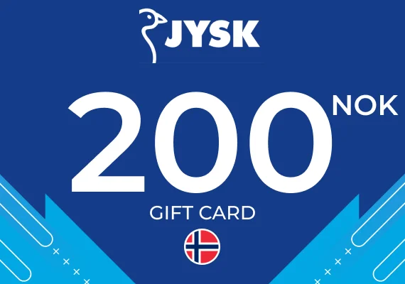 JYSK Gift Card 200 NOK
