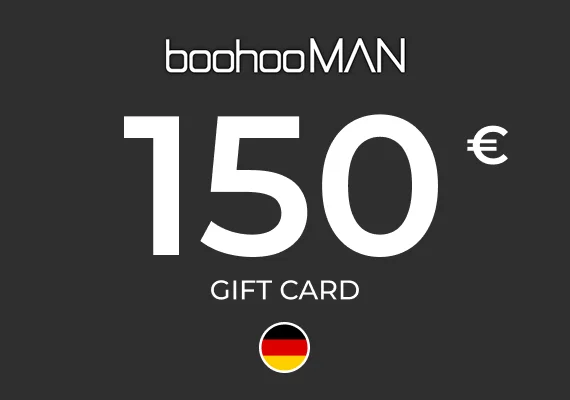 BoohooMAN Gift Card 150 EUR