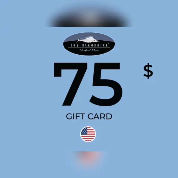 The Oceanaire Gift Card 75 USD Key - UNITED STATES