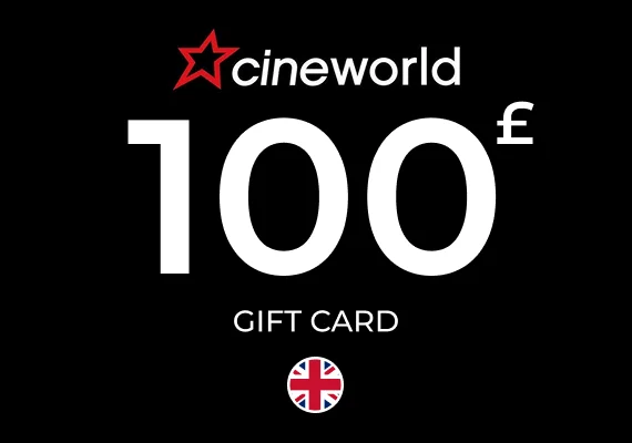 Cineworld Gift Card 100 GBP