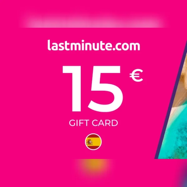lastminute.com Flight Gift Card 15 EUR Key - SPAIN