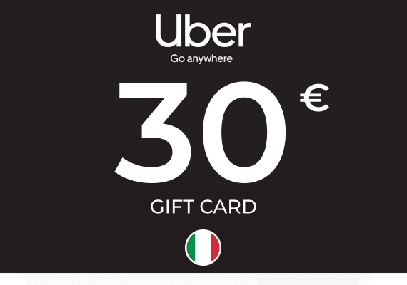 Uber Rides Gift Card 30 EUR