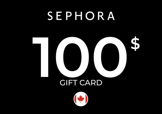 Sephora Gift Card 100 CAD