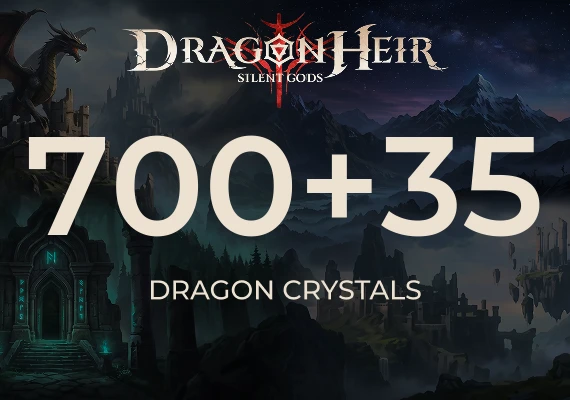 Dragonheir: Silent Gods - 700 +35 Dragon Crystal
