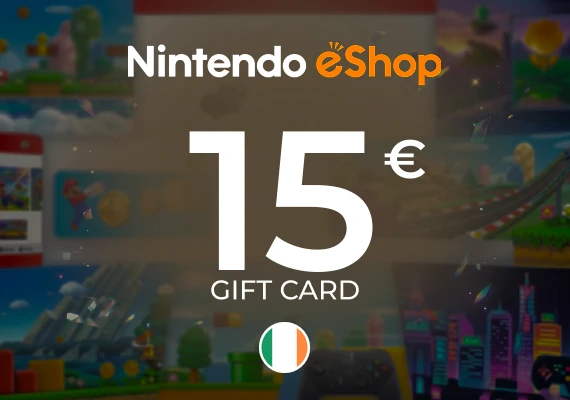 Nintendo eShop Digital Code Gift Card 15 EUR