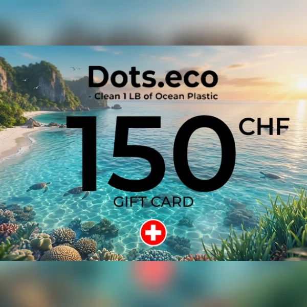 Dots.eco - Clean 1 LB of Ocean Plastic Gift Card 150 CHF Key - SWITZERLAND