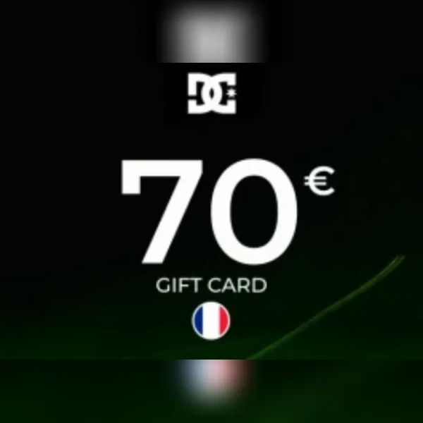 DC Shoes Gift Card 70 EUR Key - FRANCE
