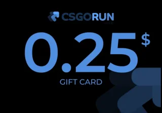 CSGOFAST Gift Card 0.25 USD