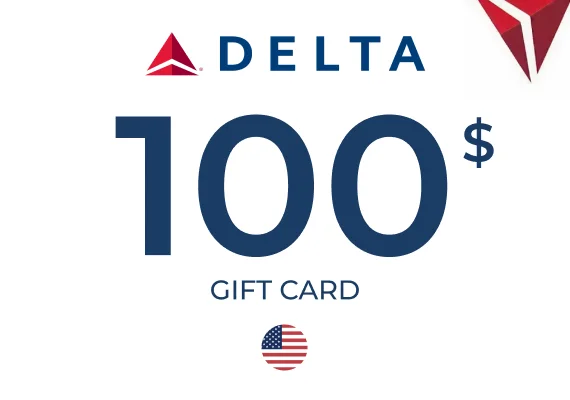 Delta Airlines Gift Card 100 USD