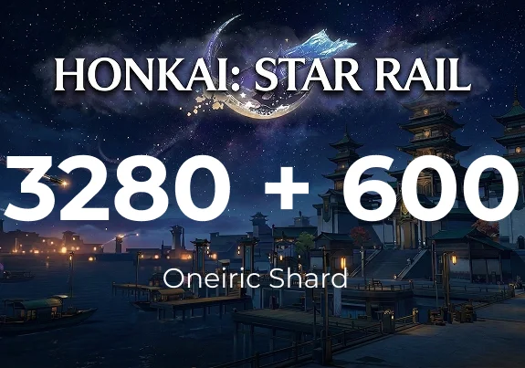 Honkai: Star Rail - 3280+600 Oneiric Shard