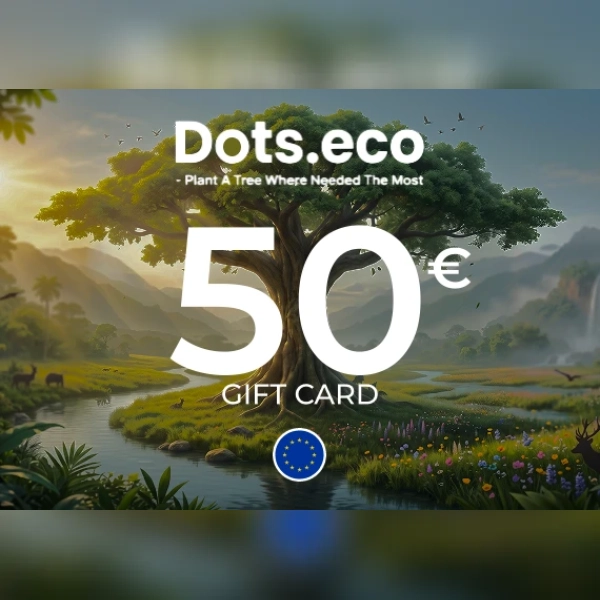 Dots.eco - Plant a tree where needed the most Gift Card 50 EUR Key - EU