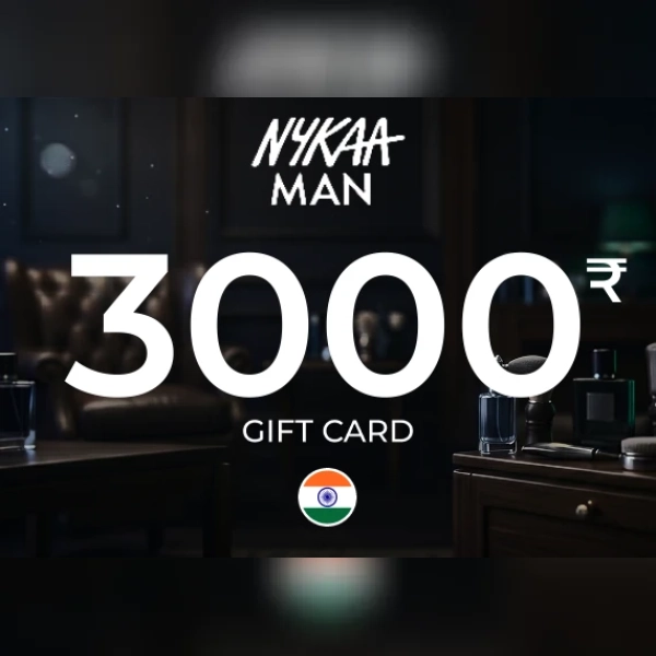 Men's Nykaa Man Gift Card 3000 Inr Key - India