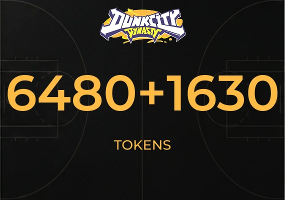 Dunk City Dynasty - 6,480 + 1630 Tokens