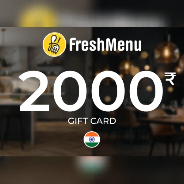 Fresh Menu Gift Card 2000 INR Key - INDIA