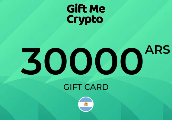 Gift Me Crypto Gift Card 30000 ARS
