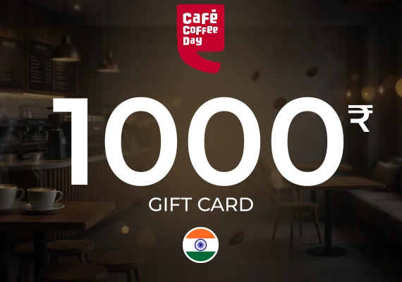 Cafe Coffee Day Gift Card 1000 INR