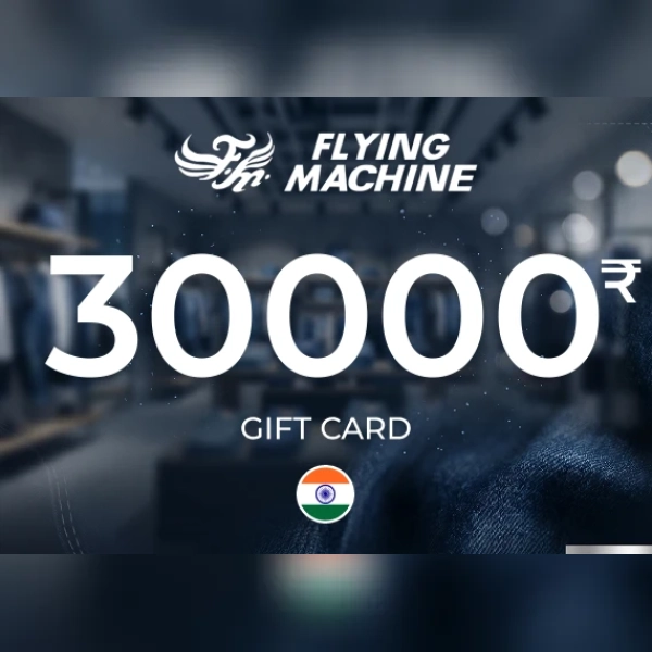 Flying Machine Gift Card 30000 INR Key - INDIA