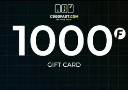 CSGOFAST Gift Card 1000 Fast Coins