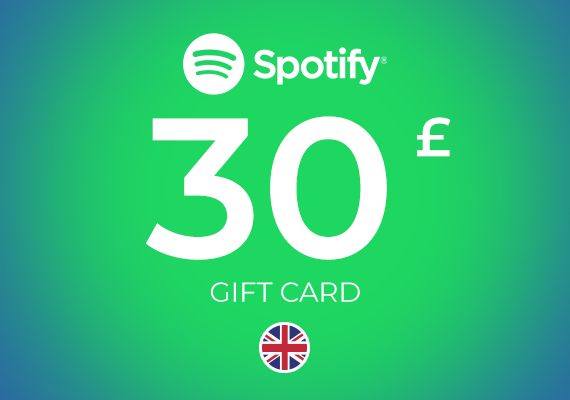 Spotify Gift Card 30 GBP Spotify Gift Card 30 GBP