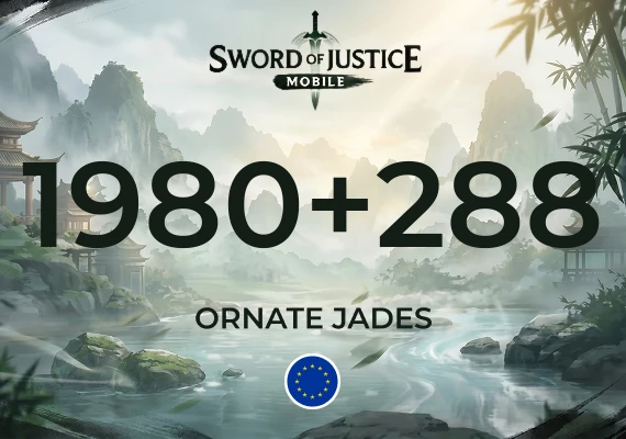 Sword of Justice Mobile - 1980 +288 Ornate Jades