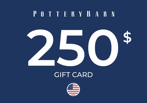 Pottery Barn Gift Card 250 USD