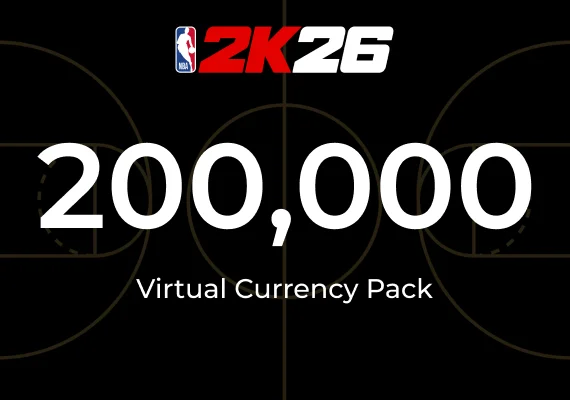 NBA 2K26: 200,000 Virtual Currency Pack (Xbox One / Xbox Series X|S) NBA 2K26: 200,000 Virtual Currency Pack (Xbox One / Xbox Series X|S)
