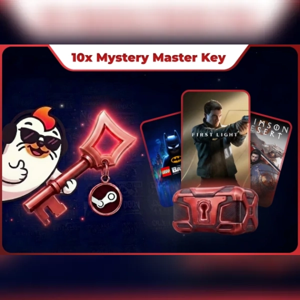 Mystery Keys 10X Master Mystery Steam Keys
