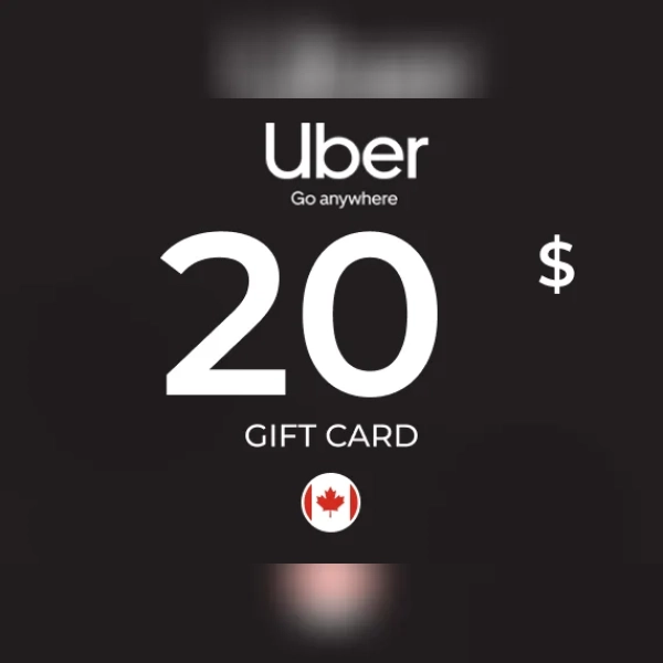 Uber Rides Gift Card 20 CAD Key - CANADA