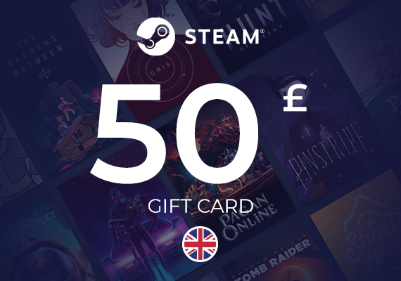 Steam Wallet Gift Card 50 GBP Steam Wallet Gift Card 50 GBP