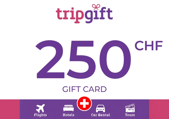 TripGift Gift Card 250 CHF