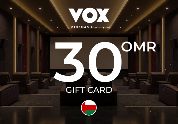 VOX Cinemas Gift Card 30 OMR