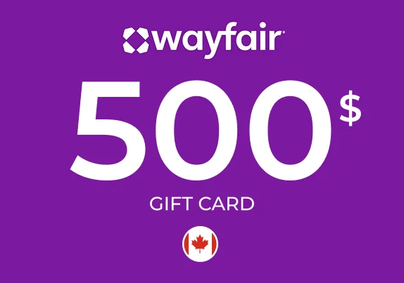 Wayfair Gift Card 500 CAD