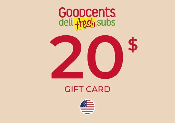 Goodcents Deli Gift Card 20 USD Key - UNITED STATES