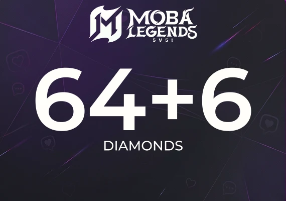 Moba Legends - 64 Diamonds + 6 Bonus