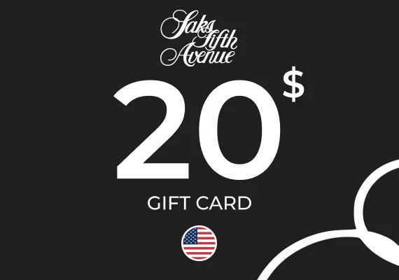 Saks OFF 5th Gift Card 20 USD