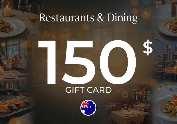 Restaurants & Dining Gift Card 150 AUD