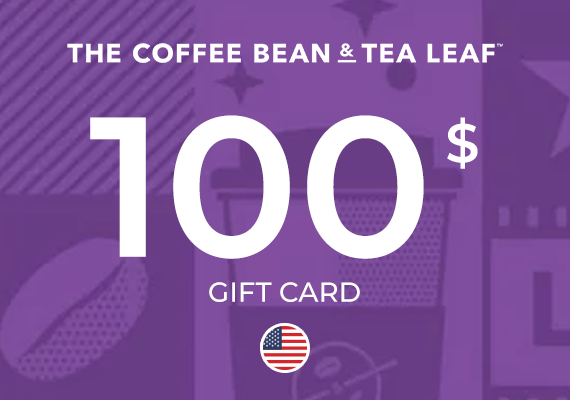 The Coffee Bean and Tea Leaf Gift Card 100 USD