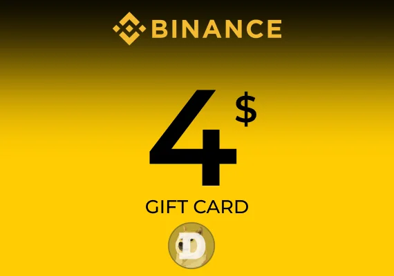 Binance Gift Card (DOGE) 4 USD