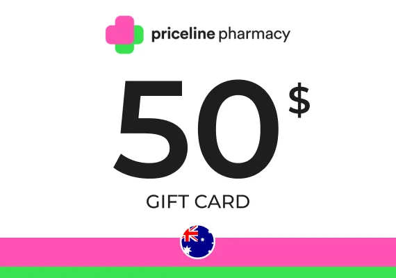 Priceline Pharmacy Gift Card 50 AUD