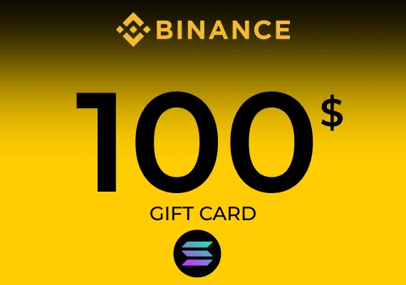 Binance Gift Card (SOL) 100 USD